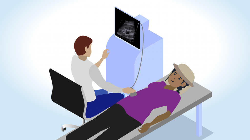 Ultrasonido de riñones y vías urinarias.